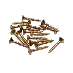 Wood Screw GOLD 1"x 8