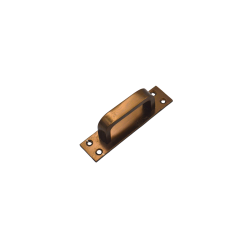 UML Aluminium Door Handle 4"D Plate BA( (Thick) 