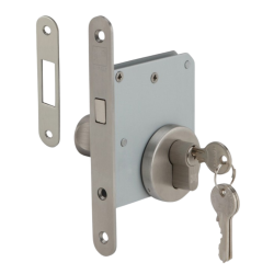 HAFELE Sliding Door Lockset BR.POL 499.65.011 (PB) 